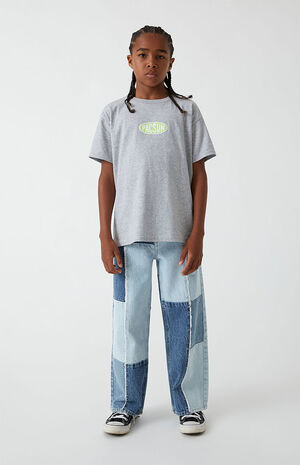 Patchwork Baggy Jeans image number 1