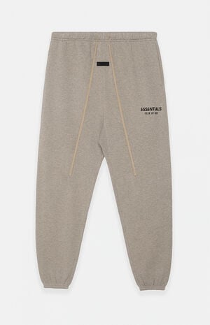Heather Grey Fleece Sweatpants image number 1