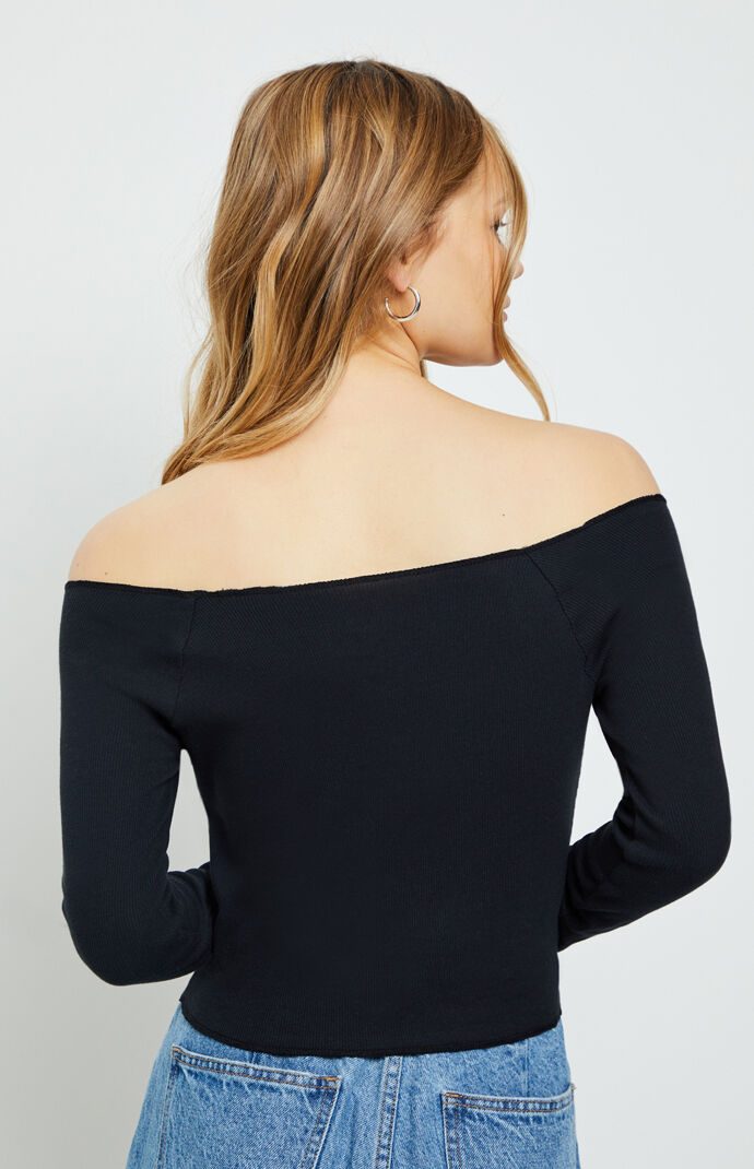 Hazard Off-The-Shoulder Top