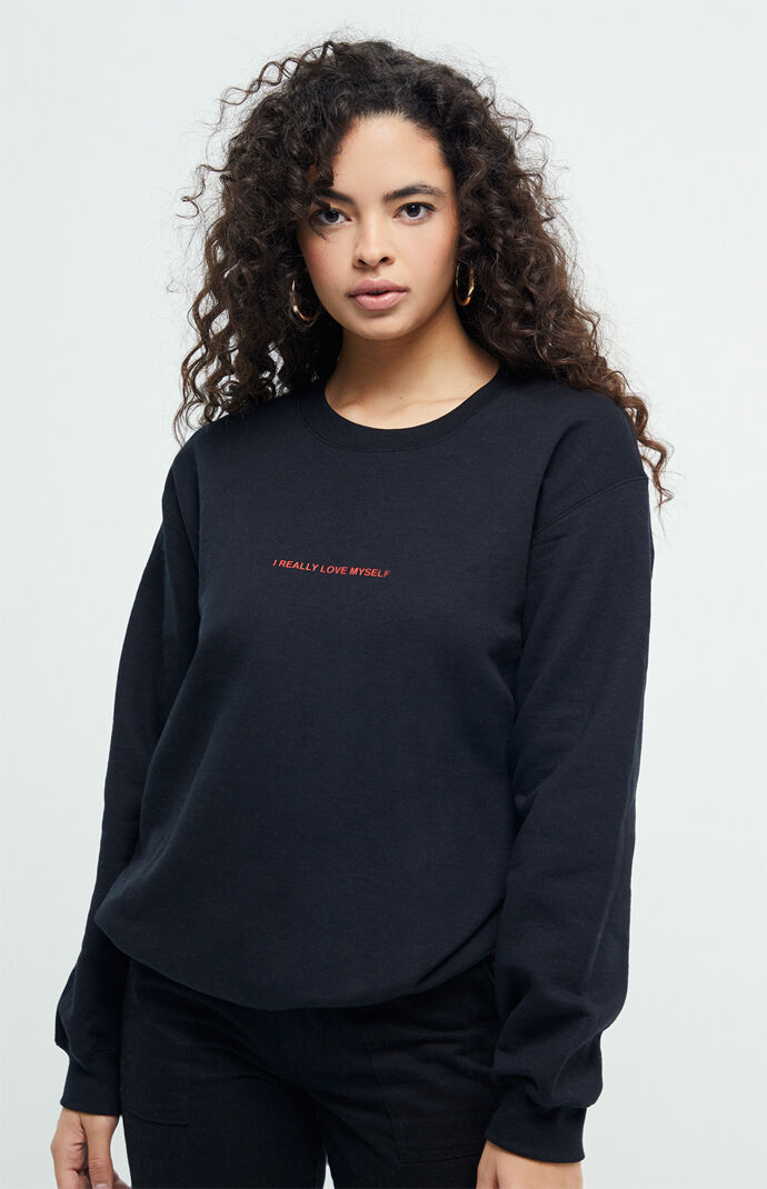 I Really Love Myself Crew Neck Sweatshirt