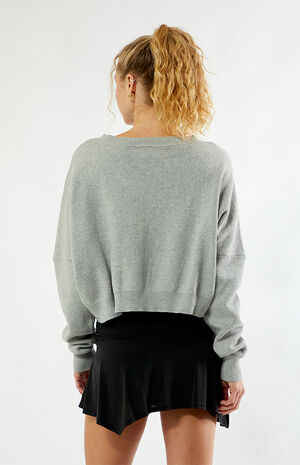 Notre Dame Ivy Knit Cropped Sweater image number 3