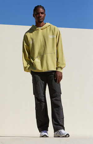 Black Baggy Cargo Pants image number 1