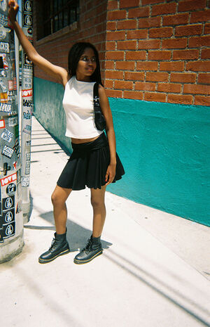 White Sweater Tank Top image number 4