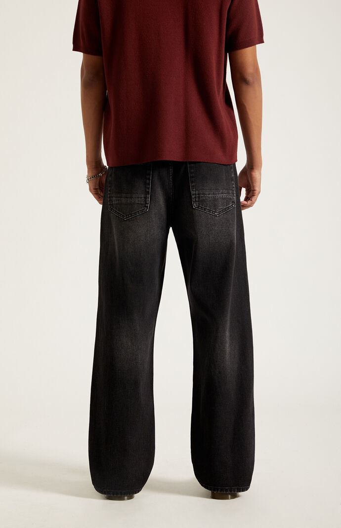 Pacsun Dylan Baggy Jeans Washed Black | Pacsun