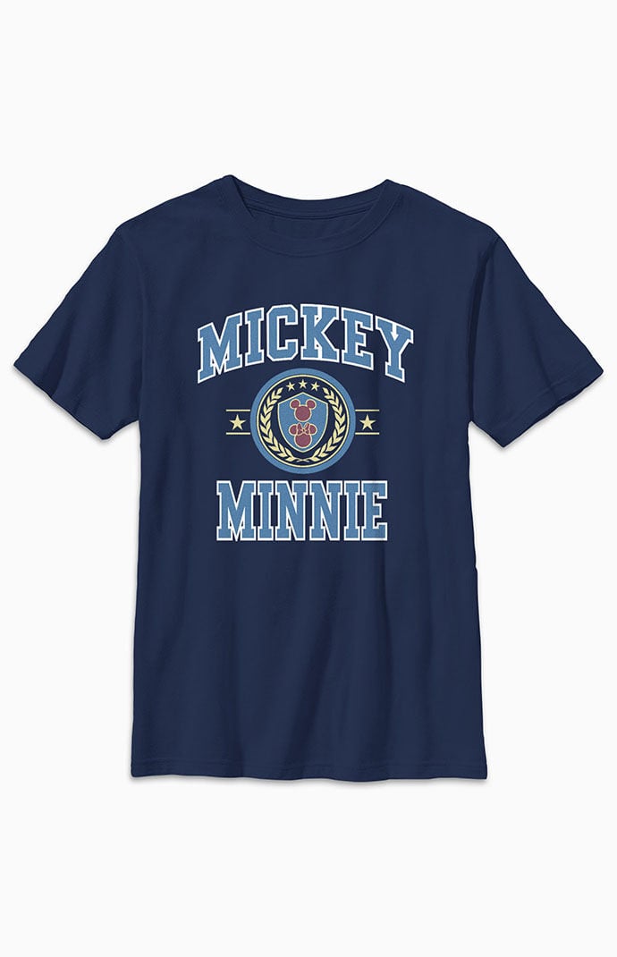PacSun Kids Mickey Minnie College T-Shirt