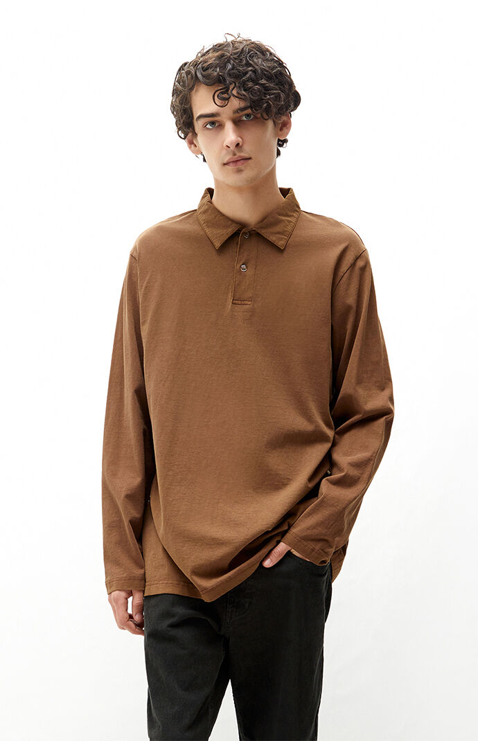 oversized polo shirt