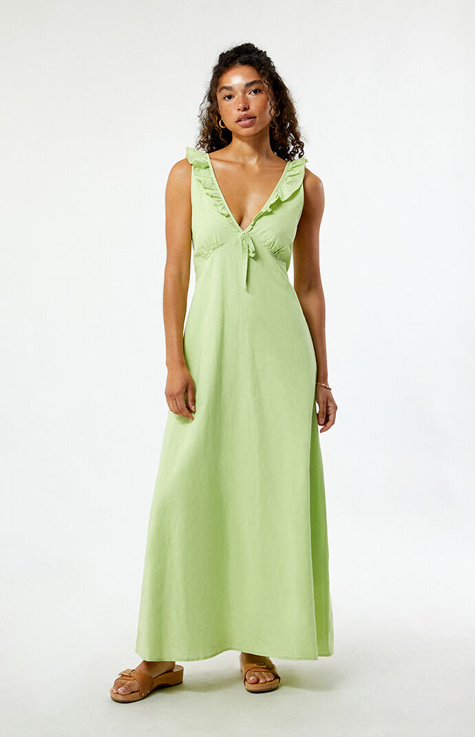 Pacsun green dress online