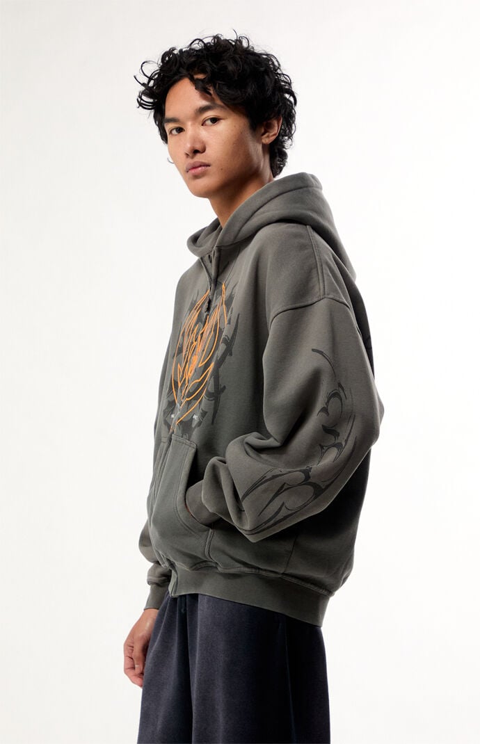 Nightlab x Pacsun Night Star Zip Up Hoodie