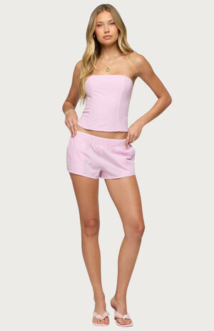 Amaliah Striped Shorts image number 4