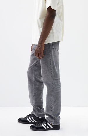 Gray Wash Straight Jeans image number 3