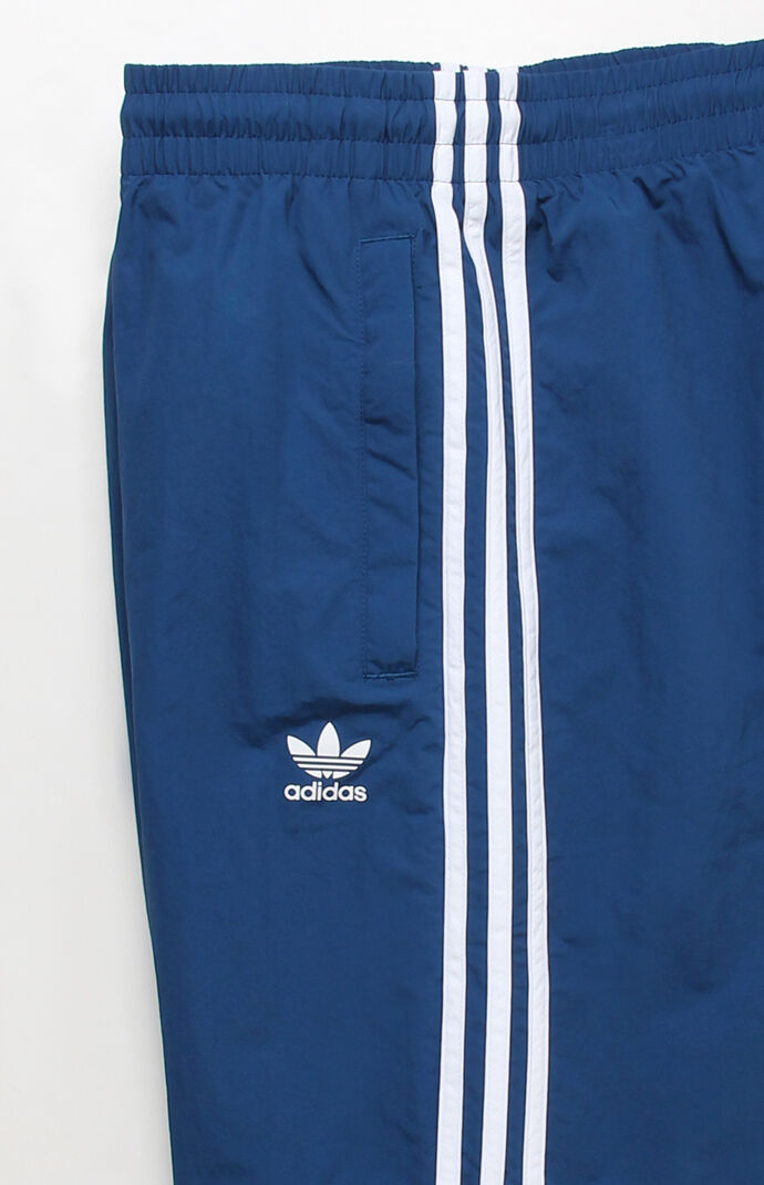 adidas 3 stripe swim trunks