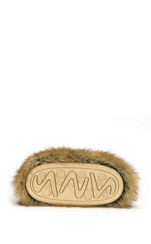 Women's Nadianna Tan Redfox Faux Fur Platform Boots image number 4