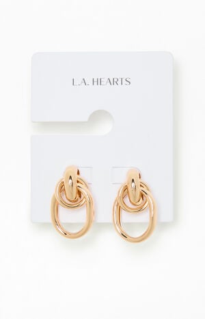Oval Post Earrings image number 1