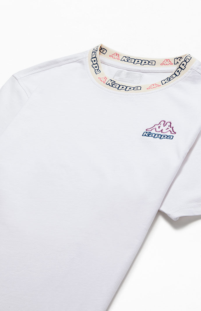 White Logo Datre T Shirt