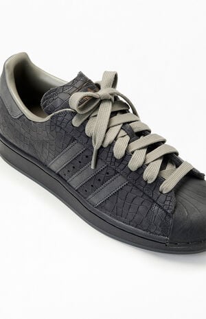 Black & Gray Superstar II Shoes image number 6