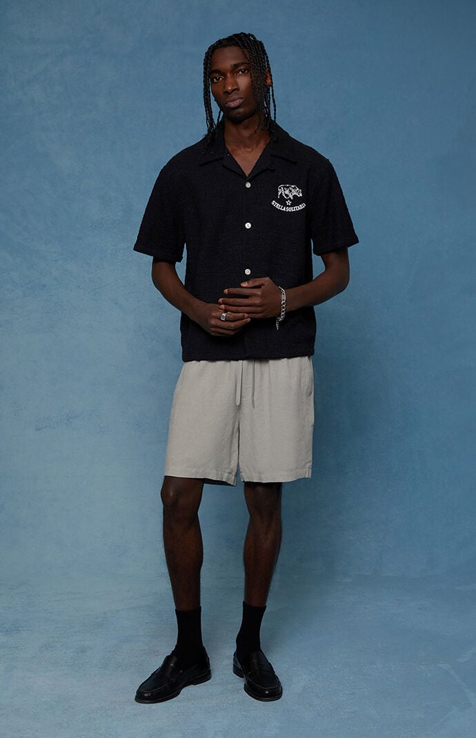 Pacsun Gray Linen Shorts