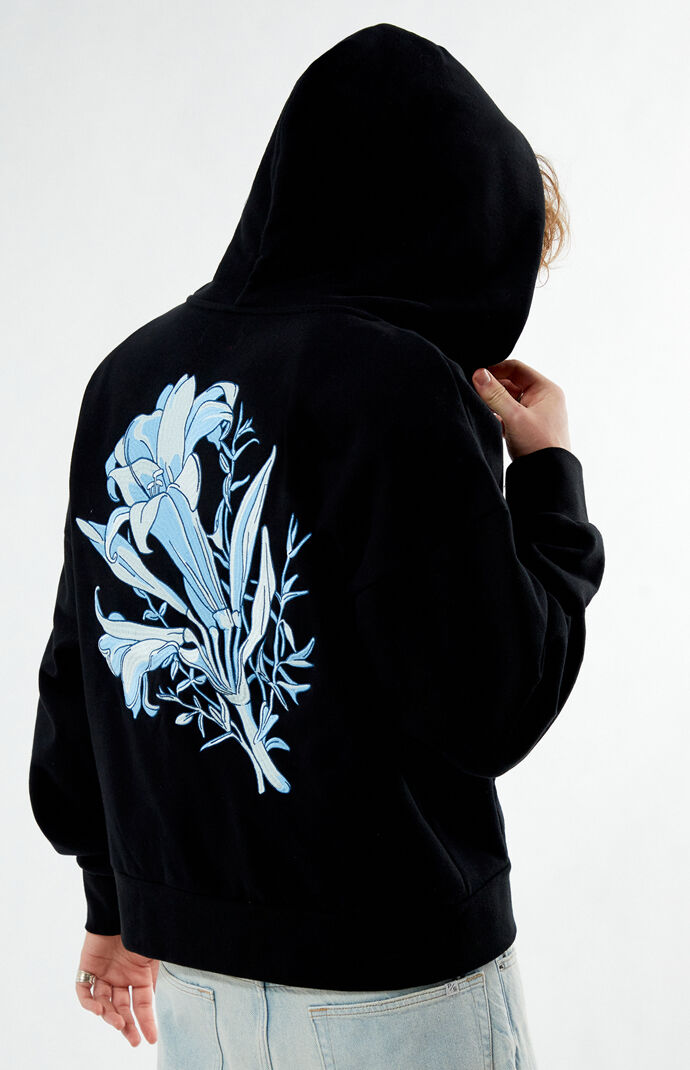 The Met x PacSun Moon Flask Lily Zip Up Hoodie | PacSun