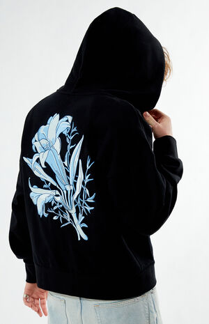 x PacSun Moon Flask Lily Zip Up Hoodie image number 2
