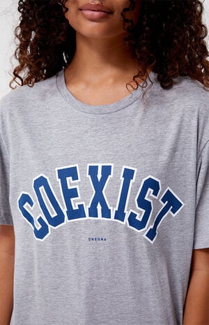 Coexist Crew Neck T-Shirt image number 2
