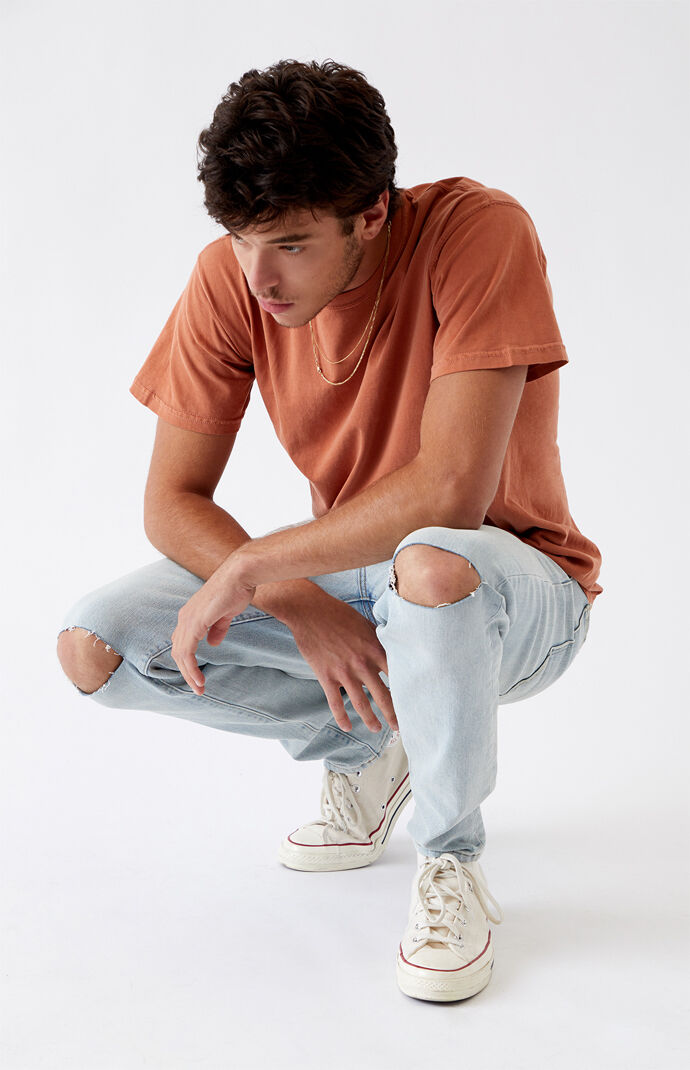 pacsun slim tapered jeans