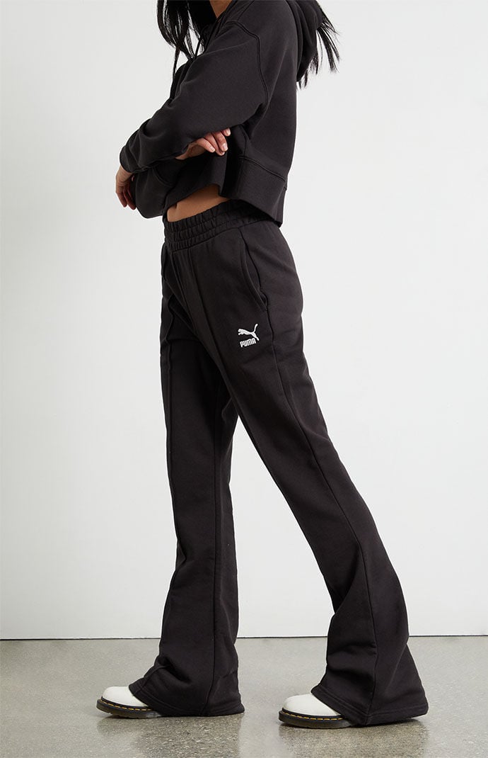 Puma tape wide 2025 leg track pants