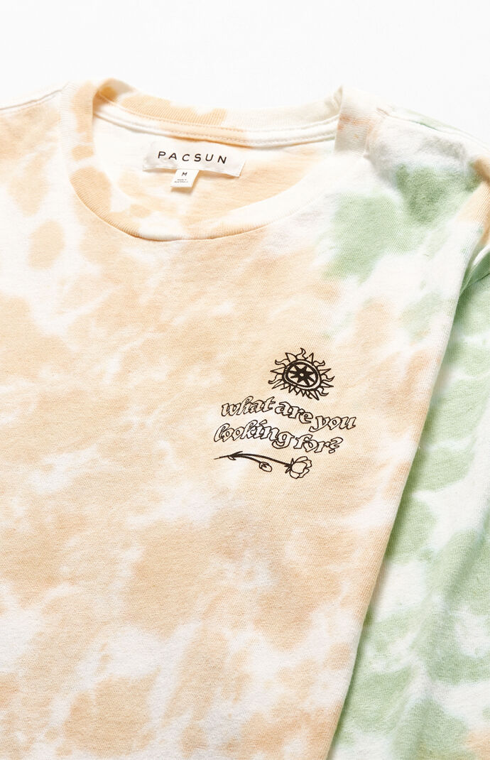 Tie-Dyed Looking For Long Sleeve T-Shirt