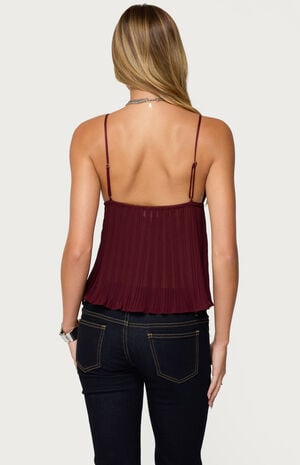 Rhian Lacey Pleated Babydoll Top image number 3