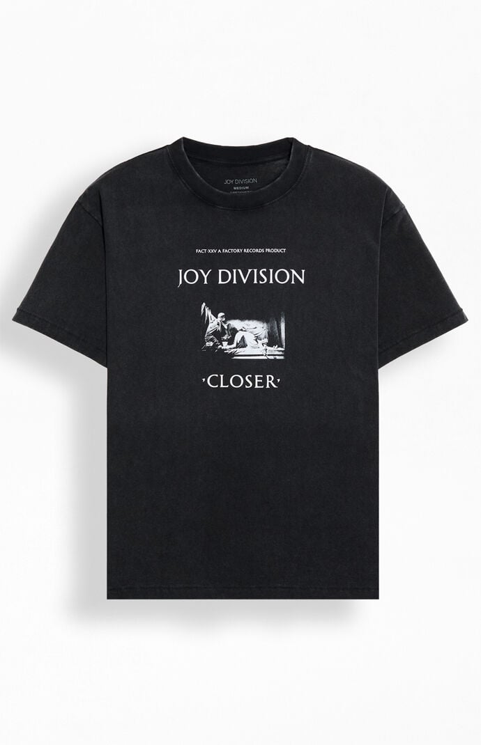 Joy Division On Tour T-Shirt Joy Division On Tour T-Shirt
