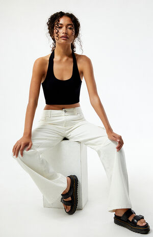 Seamless Scoop Halter Top image number 4