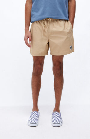 Tan Primary Volley Shorts image number 2