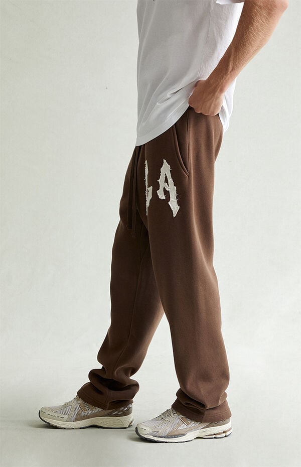 Pacsun LA Raw Applique Baggy Sweatpants