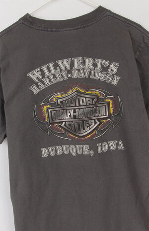 Upcycled Iowa Harley T-Shirt image number 4