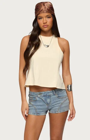 Nerida Crisscross Backless Top image number 1