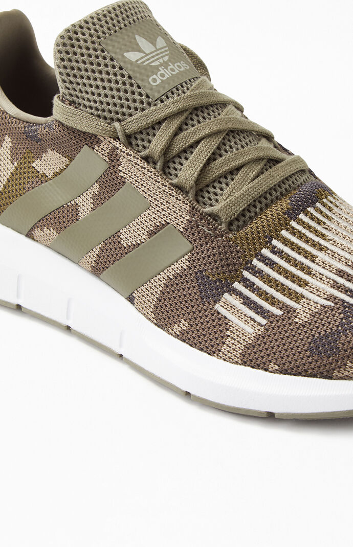 adidas Camo Swift Run Shoes | PacSun