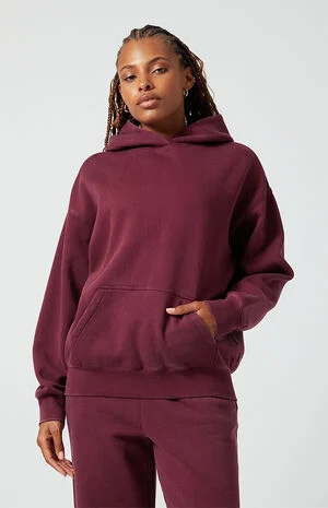 Ultra Soft Fleece Core Vintage Wash Pullover Hoodie image number 2