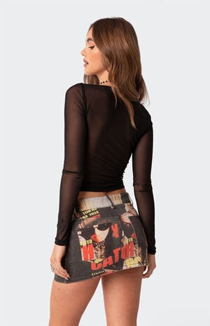 Marta Mesh Top image number 4