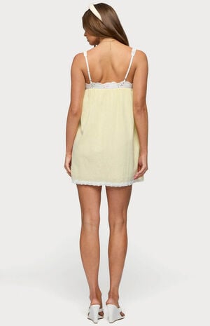 Hipla Contrast Lacey Cotton Dress image number 3