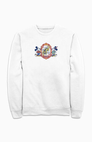 Mickey & Minnie Year of the Tiger Crew Neck Sweatshirt image number 1
