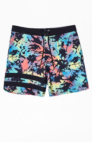 Multi Block Party 18" Boardshorts image number 1