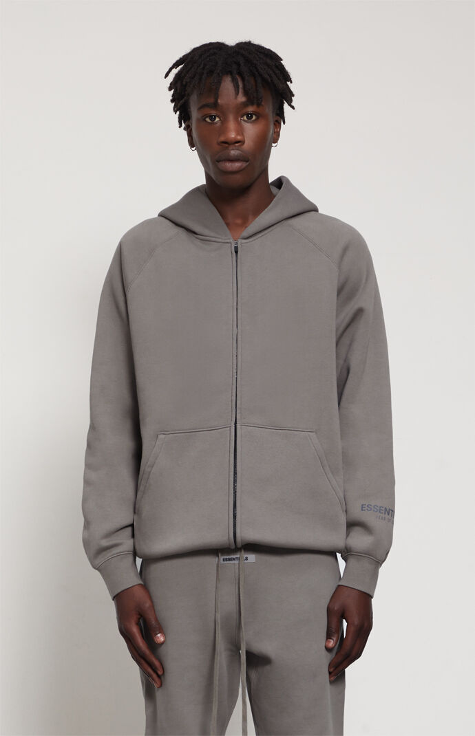 Essentials charcoal hoodie store
