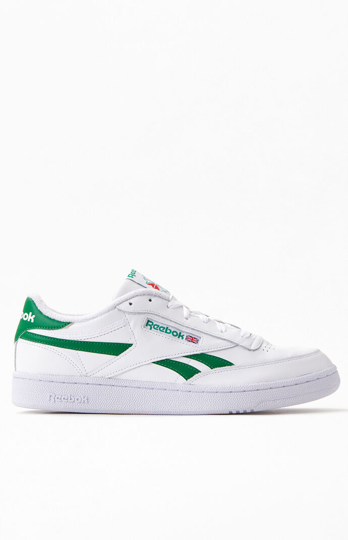 White & Green Club C Revenge Shoes