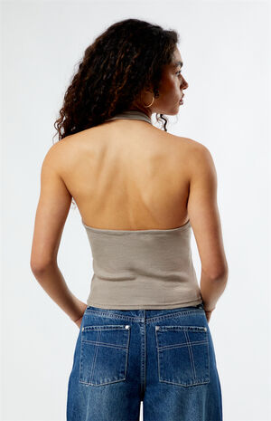 Ribbed Halter Top image number 3