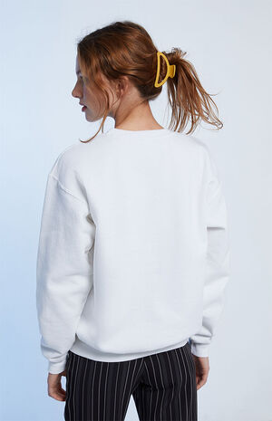 Stars Flower Oversized Crew Neck Sweatshirt image number 3