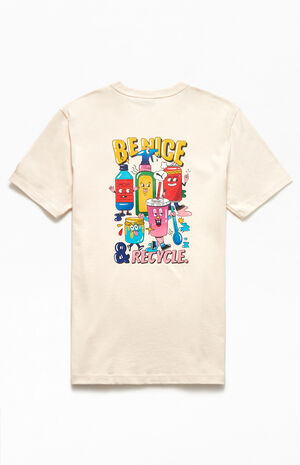 Eco Cream Downtown Graphic T-Shirt image number 1