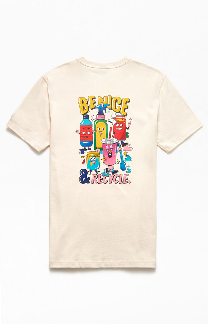 Eco Cream Downtown Graphic T-Shirt