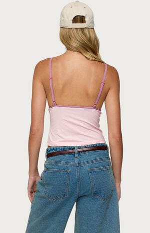 Leona Contrast Tank Top image number 3