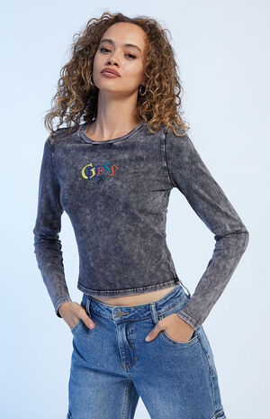 Aimee Classic Logo Long Sleeve T-Shirt image number 1