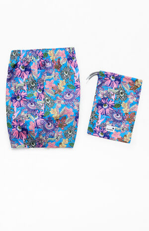Tropical Eyeballs 5" Swim Trunks image number 3
