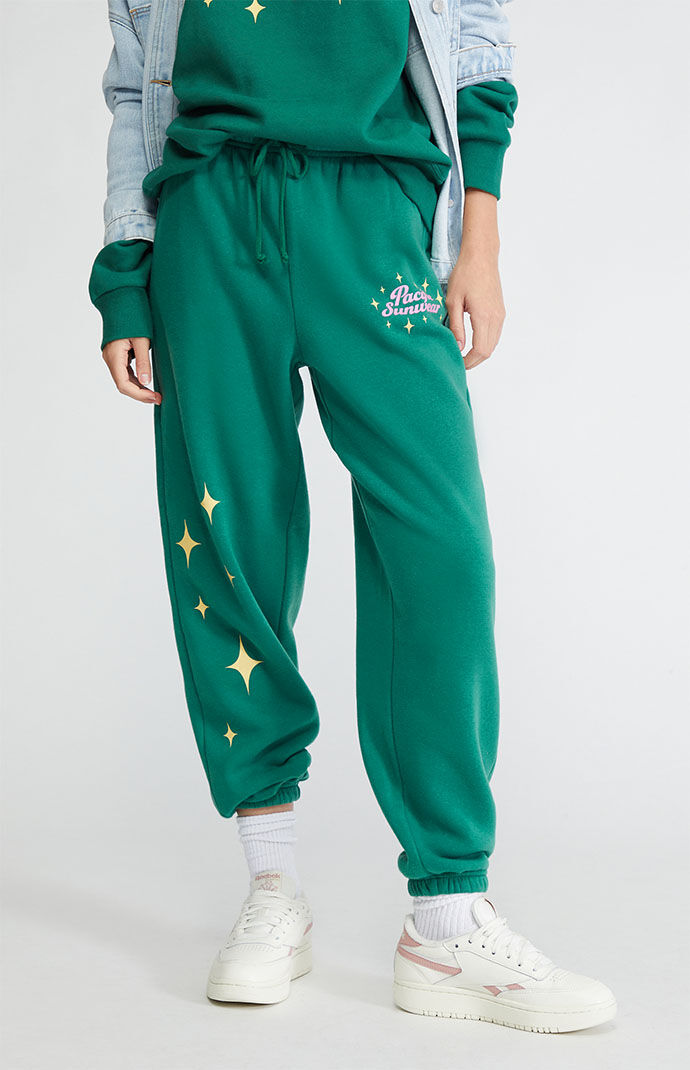 Sparkle sweatpants top