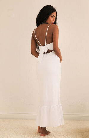 Higher Love Slit Maxi Dress image number 3